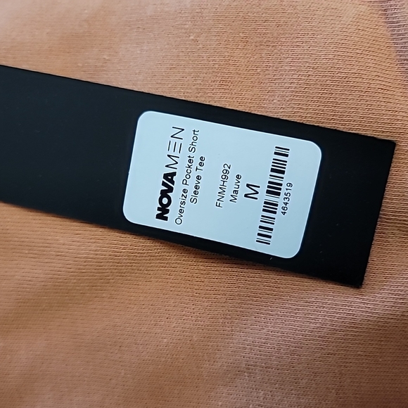 Fashion Nova Shirt Sleeve Pocket Tee, Size M - Picture 3 of 5